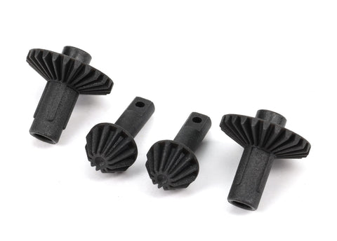 Traxxas TRX4M 9777 Ring gear, axle (2)/ pinion gear, axle (2)