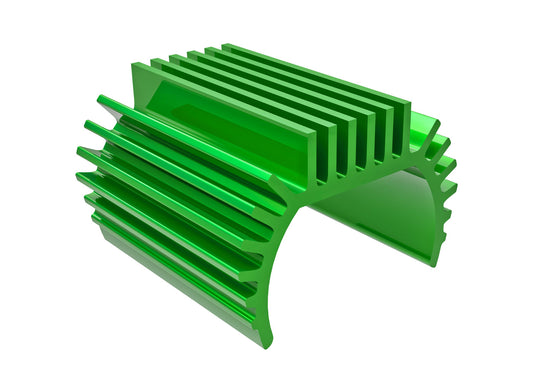 Traxxas TRX4M 9793-GRN Heat sink, Titan® 87T motor (6061-T6 aluminum, green-anodized)