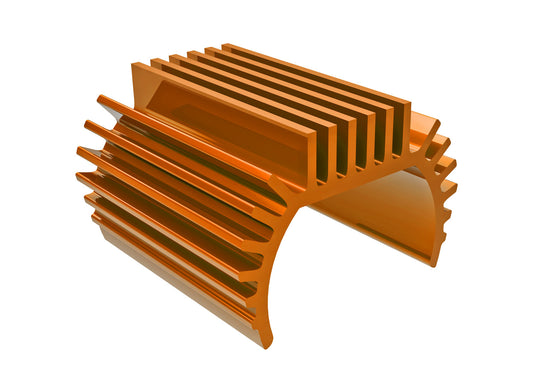 Traxxas TRX4M 9793-ORNG\ Heat sink, Titan® 87T motor (6061-T6 aluminum, orange-anodized)