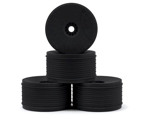 DE Racing DER-PT4-8B "SpeedLine PLUS" 1/8 Truggy Wheel (Black) (4)