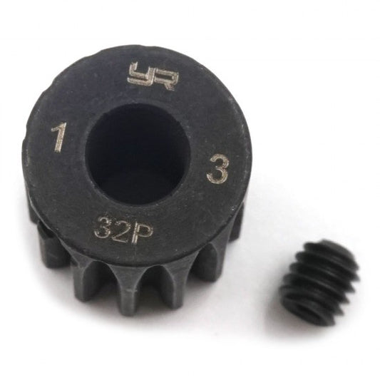 Yeah Racing MG-32001 HD Steel 5mm Bore Motor Gear/Pinions 32 Pitch 13 Teeth