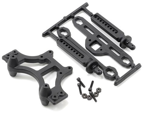 RPM 80162 Shock Tower w/Body Mount (Black)