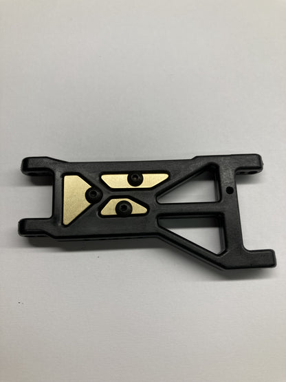 LCRC 18g Brass A Arm Inserts for Custom Works Outlaw 4 & Rocket 4 Front A-Arms