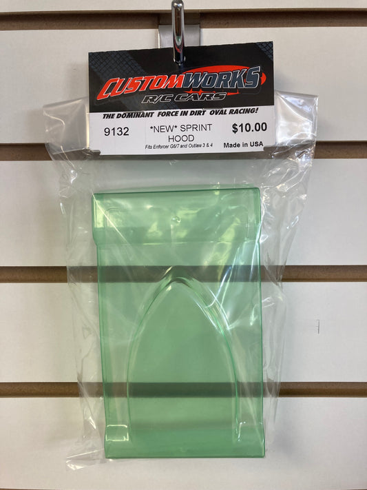 Custom Works 9132  Sprint Hood (Enforcer 7 and Outlaw 3 & 4)