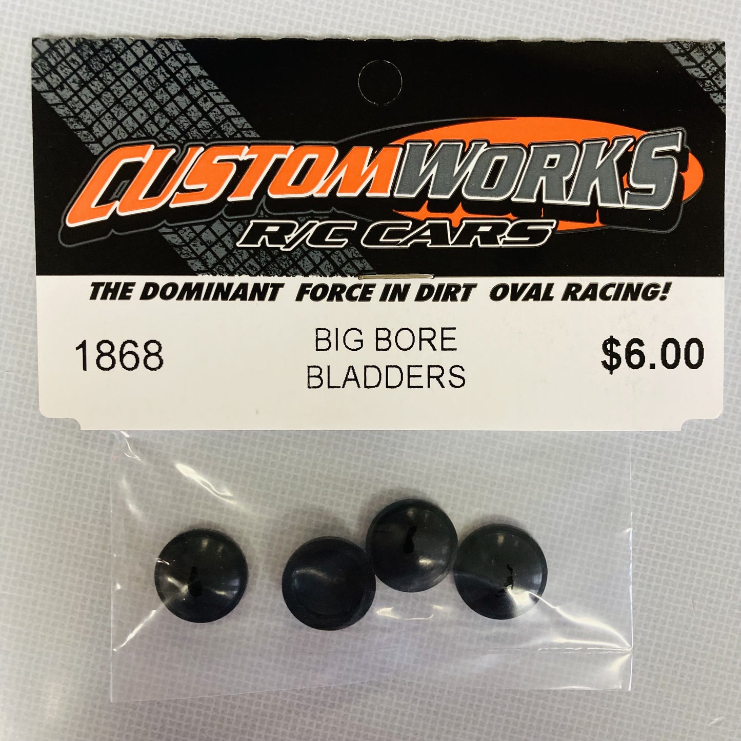 Custom Works 1868 Big Bore Shock Bladders