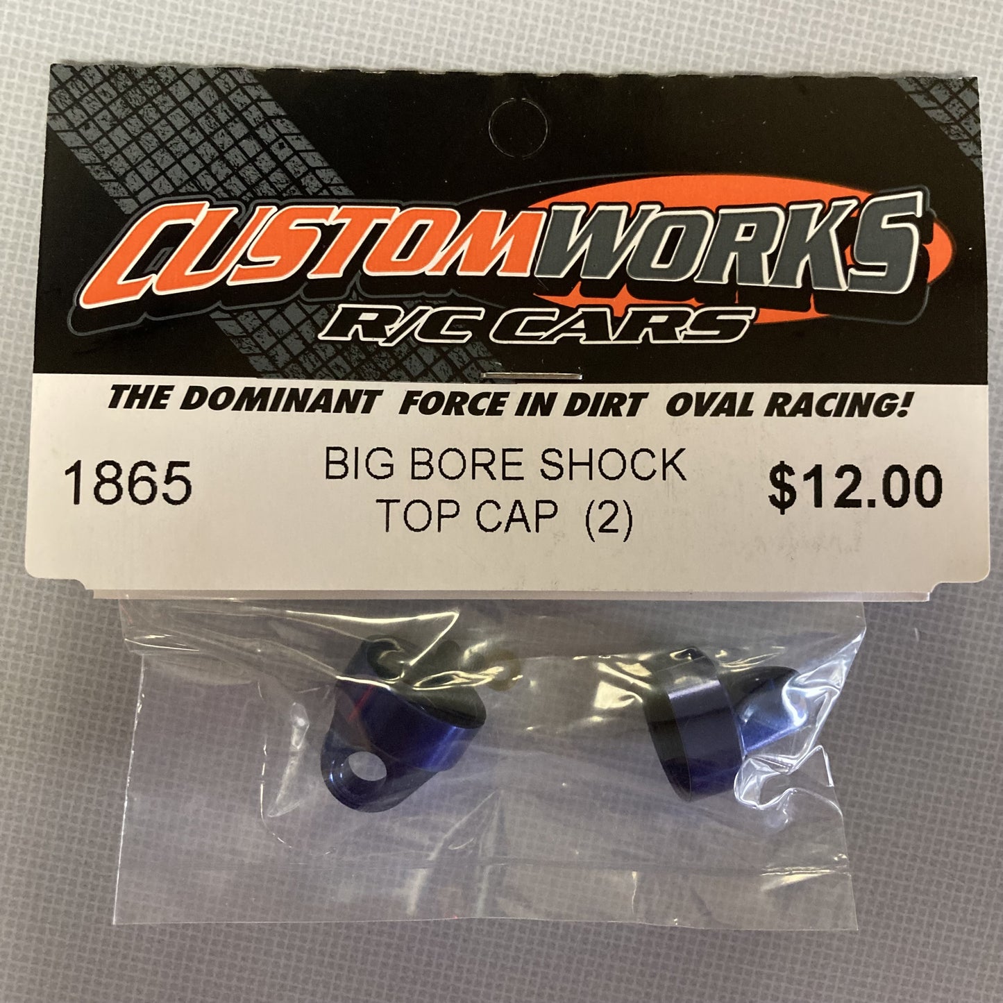 Custom Works 1865 Big Bore Shock Top Cap (2)