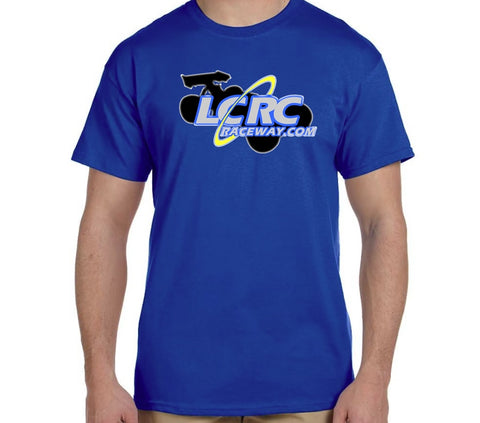 New LCRCRaceway.com T-Shirt (Royal Blue)