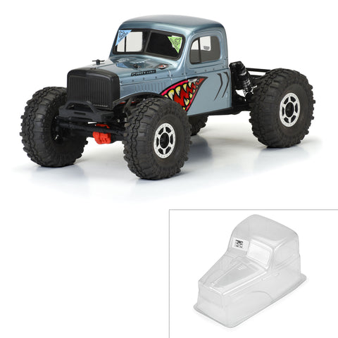 Pro Line 3606-00 1/10 Comp Wagon Cab-Only Clear Body 12.3" (313mm) Wheelbase Crawlers