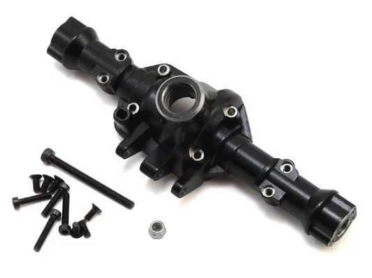 Yeah Racing YEA-TRX4-046BK Traxxas TRX-4 Alloy Rear Axle Housing (Black) (Titanium Coated)