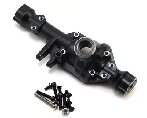 Yeah Racing YEA-TRX4-045BK Traxxas TRX-4 Alloy Front Axle Housing (Black) (Titanium Coated)