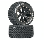 DuraTrax DTXC3548 Picket ST 2.8" Mounted 2WD Rear Truck Tires (Black) (2)