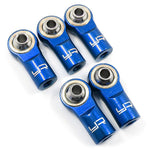 Yeah Racing Aluminum M3 Rod Ends (5pcs) Dark Blue