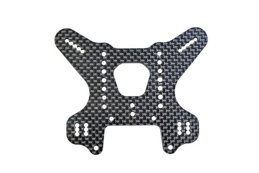 Mugen E2566-B Graphite Rear Shock Tower: X8, X8E