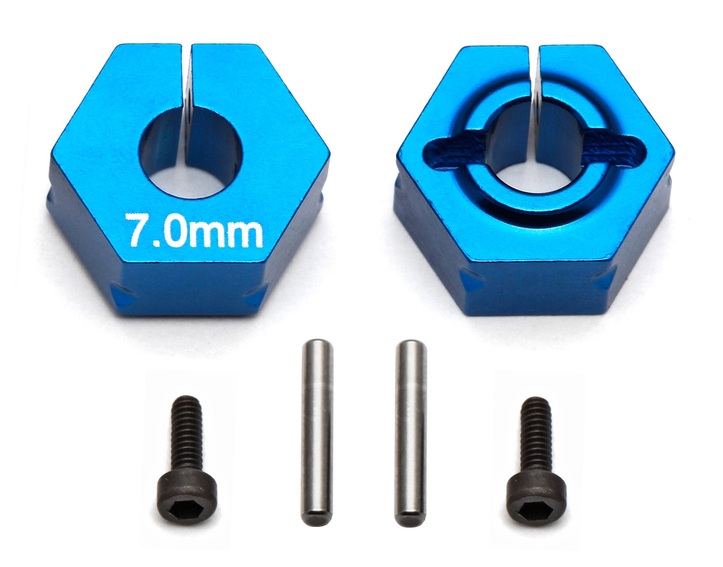 Team Associated 91610 FT Clamping Wheel Hexes, 7.0mm
