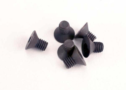 Traxxas 2549 Screws, 3x5mm countersunk machine (6) (hex drive) 0.015