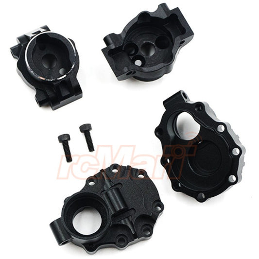 Yeah Racing TRX4-003BK Aluminum Rear C-Hubs For Traxxas TRX-4 TRX-6 Black