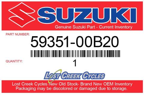 Suzuki 59351-00B20 BRACKET 59351-00B20