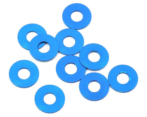 Team Associated 31384 Bulkhead Washers,7.8x0.5mm, blue AL