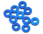 Team Associated 31386 7.8x2.0mm Aluminum Bulkhead Washer (Blue) (10)