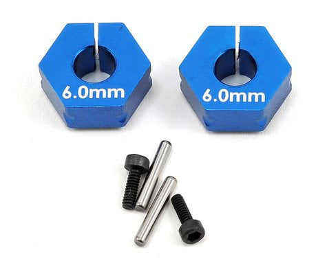 Team Associated 71034 FT Clamping Wheel Hexes, 6.0mm