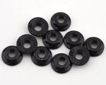 Team Associated 91150 M4 Low Profile Serrated Steel Wheel Nuts (10)