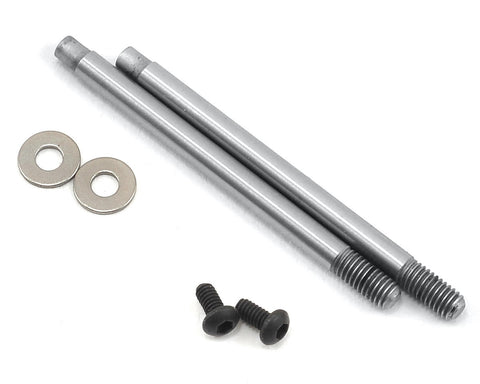 Team Associated 91616 3x21mm V2 Chrome Screw Mount Buggy Front Shock Shaft (2)