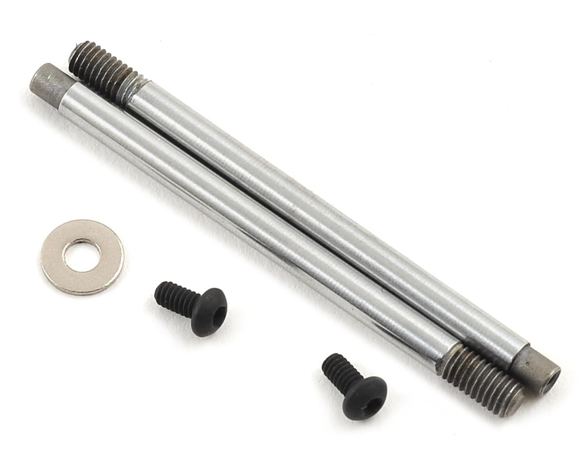 Team Associated 91618 3 x 23mm V2 Chrome Screw Mount Front Shock Shaft (2)
