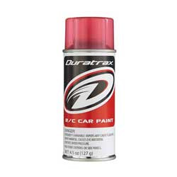 Duratrax DTXR4271 Polycarb Spray Candy Red 4.5 oz
