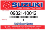 Suzuki 09321-10012 CUSHION, FRONT LOWER MODEL K/L/M/N/P/R 45149-01D00 09321-10012