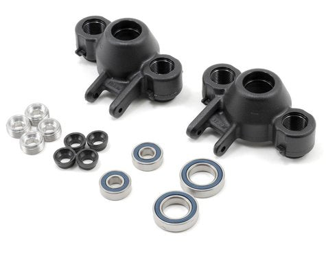 RPM 80582 Axle Carriers & Oversized Bearings (Black) (Revo/Slayer) (2)