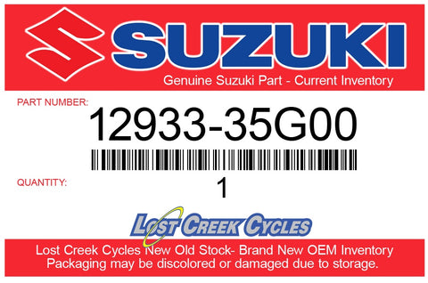 Suzuki 12933-35G00 SEAT, SPRING INTAKE
