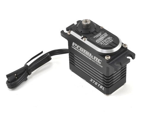 ProTek RC 370TBL "Black Label" Waterproof High Torque Brushless Crawler Servo (High Voltage/Metal Case) (Digital)