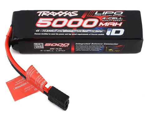 Traxxas 2889X 5000mAh 14.8v 4-Cell 25C LiPo Battery