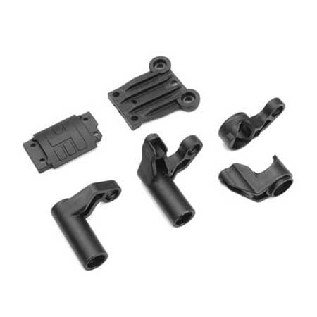 Tekno TKR8104 Bell Cranks and Top Plates (ALL, requires TKR8100)