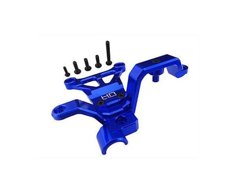 Hot Racing XMX12M06 Aluminum Front Steering Brace, for Traxxas X-Maxx, Blue