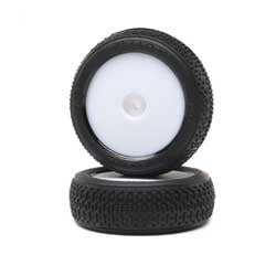 Losi LOS41017 Taper Pin, Front Mounted, White (2): Mini-B