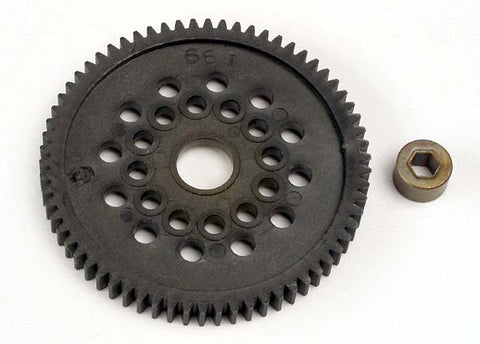 Traxxas 3166 Spur gear (66-Tooth) (32-Pitch) w/bushing 0.035