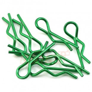 Bittydesign BDYBC-8GR 1/10 Body Clips Set Green