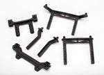 Traxxas 3619 Body mounts, front & rear/ body mount posts, front & rear (adjustable)/ 2.5x18mm screw pins (4) 0.14