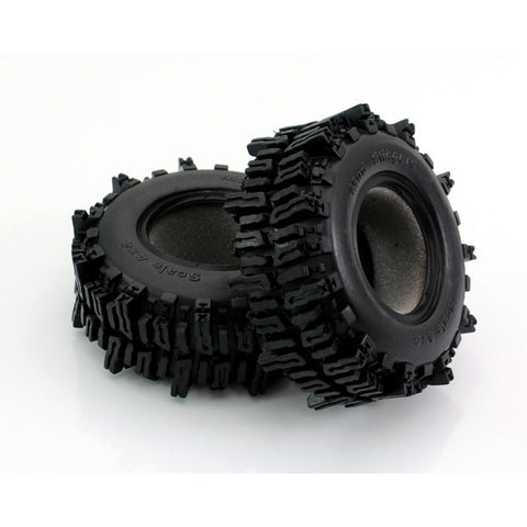 RC4WD T0050 Mud Slingers 1.9" Rock Crawler Tires (2) (X3)