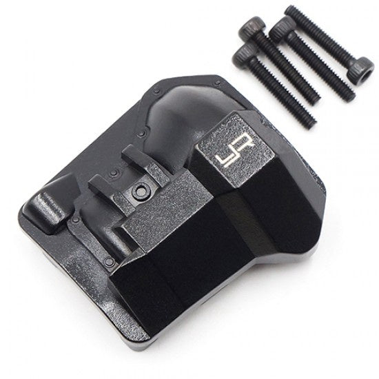 Yeah Racing TRX4-047BK Alloy Diff Cover (Titanium Coated) For Traxxas TRX-4 Black
