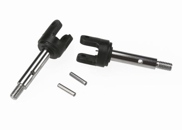 Traxxas 2753X Stub axles, rear (2) 0.03