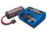 Traxxas 2996 - Battery/charger completer pack (includes #2971 iD charger (1), #2888X 5000mAh 14.8V 4-cell 25C LiPo battery (1))
