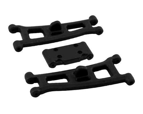 RPM 70762 Front A-Arms w/Bulkhead (Black) (GT2, SC10)