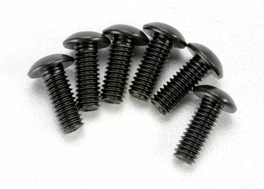 Traxxas 3937 Screws, 4x12mm button-head machine (hex drive) (6) 0.03