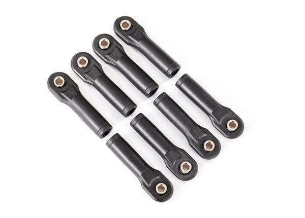 Traxxas 8647X - Rod ends, heavy duty (push rod) (8) (assembled with hollow balls) (replacement ends for #8619, 8619G, 8619R, 8619X)