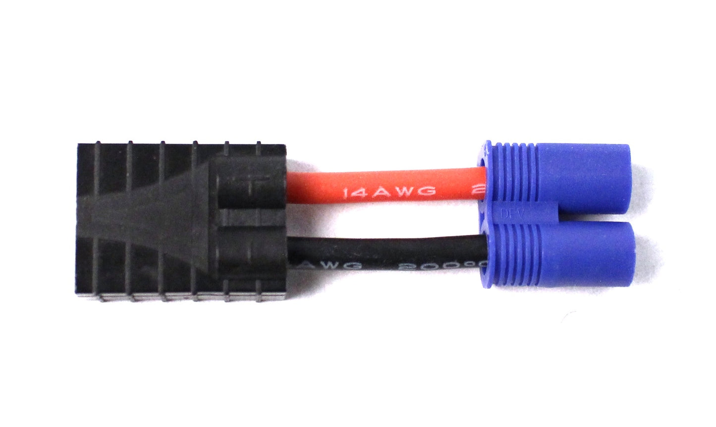 Racers Edge RCE1610 Battery / ESC Adapter: Female TRX to Male EC3