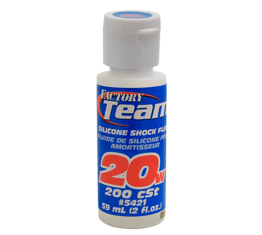 Team Associated 5421 Silicone Shock Fluid,20 weight 2oz
