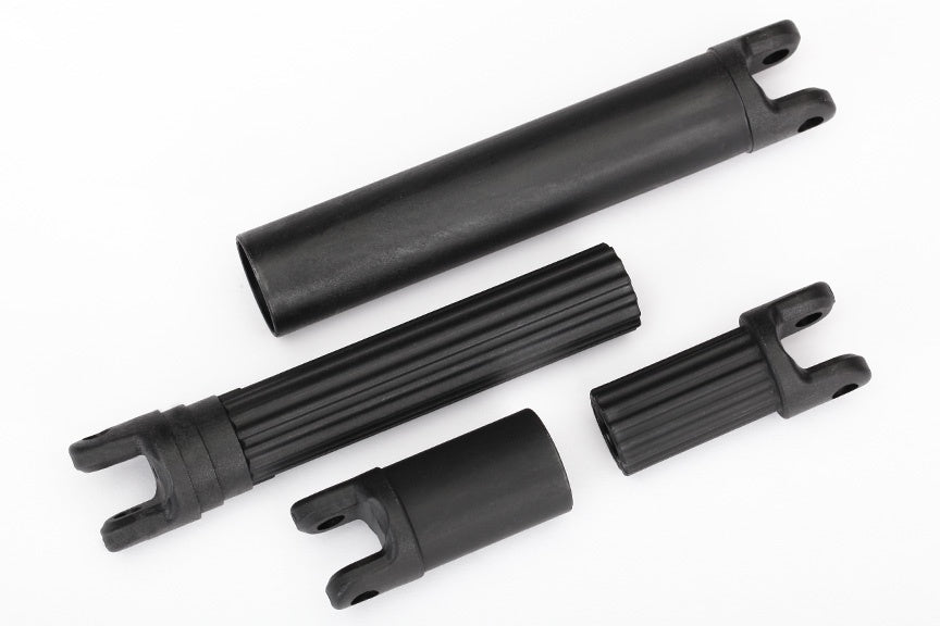 Traxxas 8655 Half shafts, center (internal splined (2)/ external splined (2)) (plastic parts only) 0.08