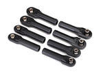 Traxxas 8646 - Rod ends, heavy duty (toe links) (8) (assembled with hollow balls)
